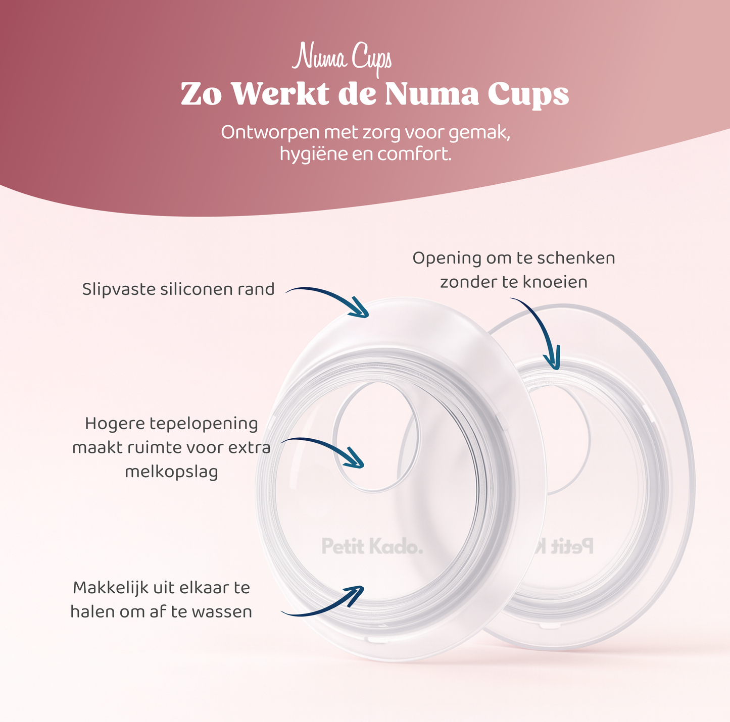Numa Cups Lekschalen