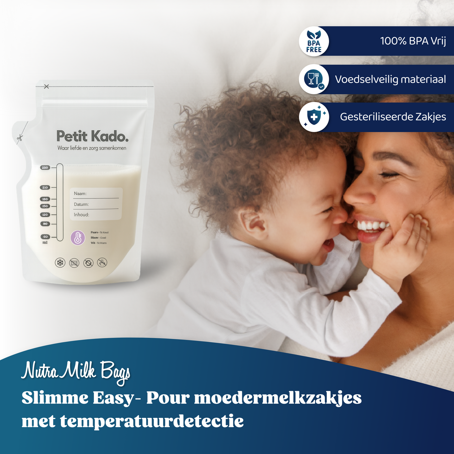 Nutra Milk Bags - Borstmelk bewaarzakjes