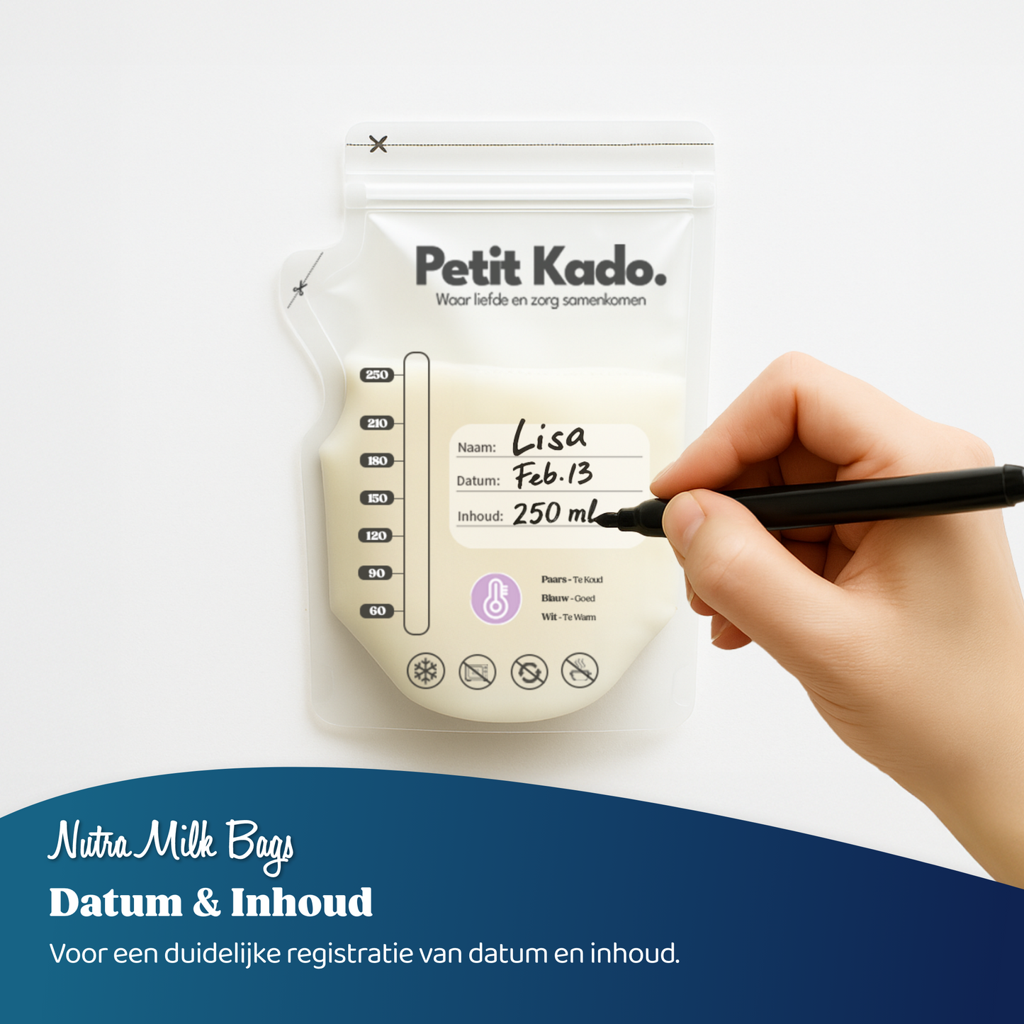 Nutra Milk Bags - Borstmelk bewaarzakjes