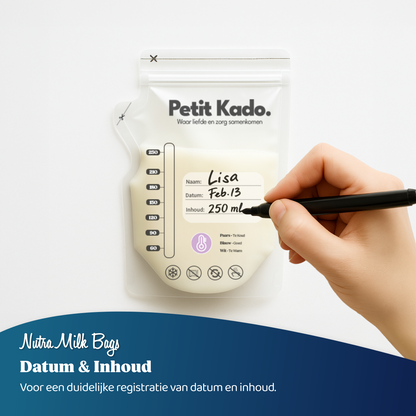Nutra Milk Bags - Borstmelk bewaarzakjes