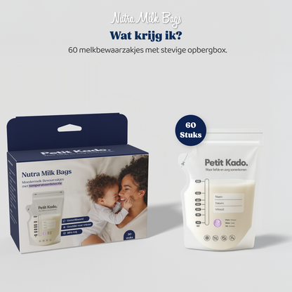 Nutra Milk Bags - Borstmelk bewaarzakjes