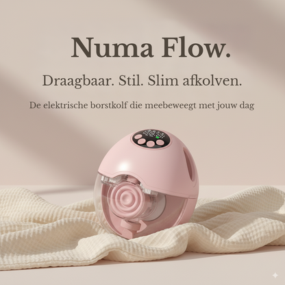 Numa Flow Dubbele Draadloze Borstkolf
