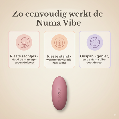 Numa Vibe Borstmassage apparaat